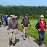 Wandergruppe unterwegs